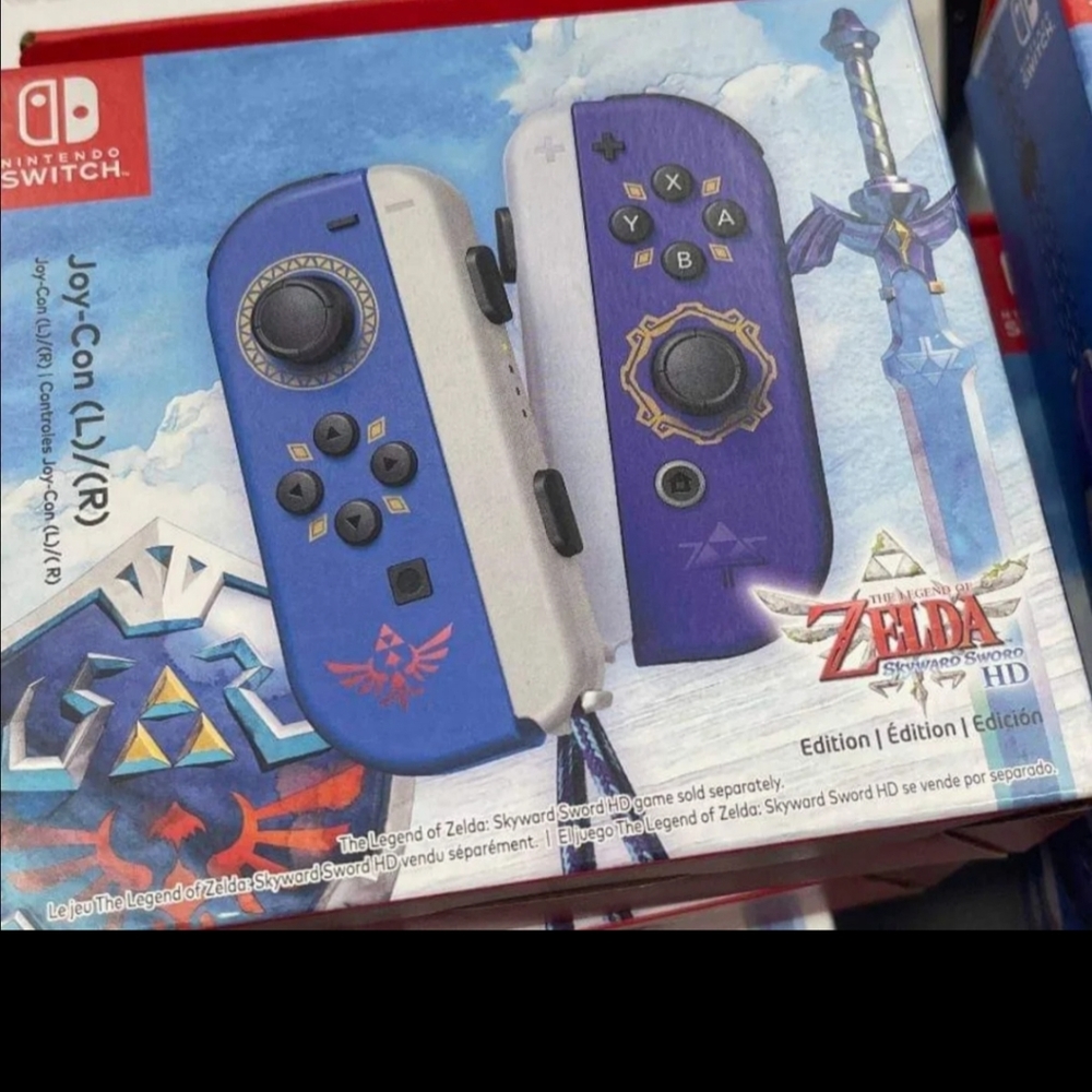 The legend of zelda skyward sword joycons